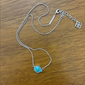 Kendra Scott Tess Turquoise Necklace